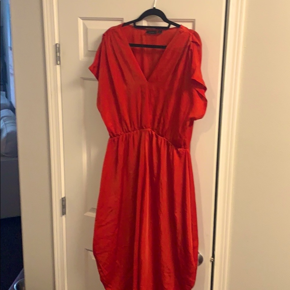 Red dress